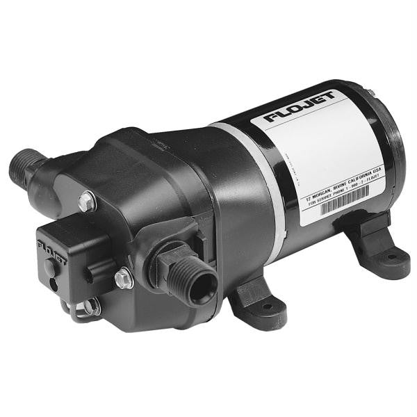 FloJet Deck Wash Pump - 40psi-3.5GPM-12V w-Nozzle