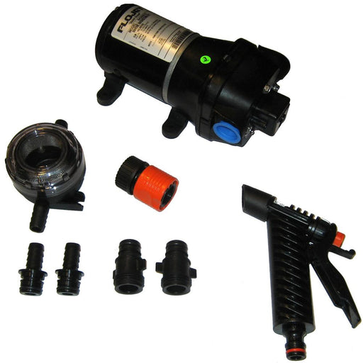 FloJet Premium Quad Water System Pump - 50psi-3.0GPm-12V