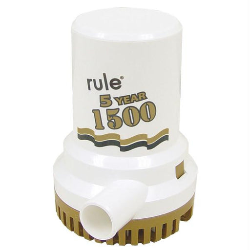 Rule 1500 G.P.H. &quot;Gold Series&quot; Bilge Pump