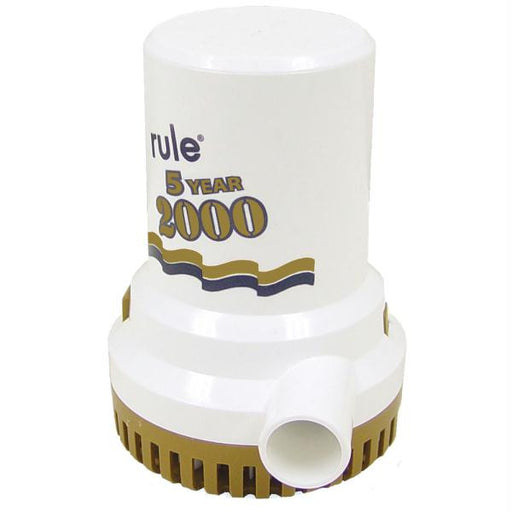 Rule 2000 G.P.H. &quot;Gold Series&quot; Bilge Pump