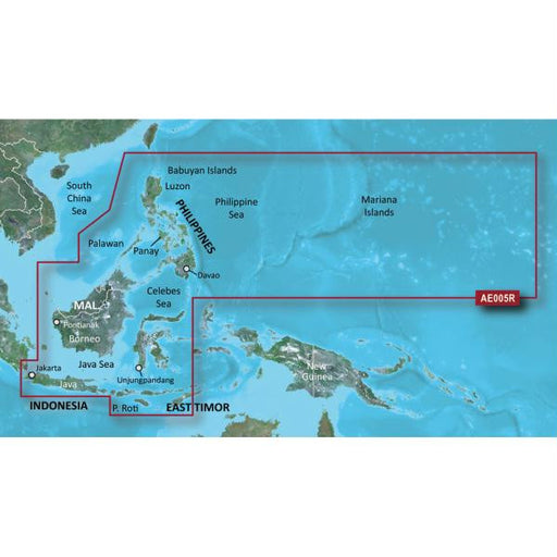 Garmin BlueChart&reg; g2 Vision&reg; - VAE005R - Philippines - Java Mariana Is. - microSD&trade;-SD&trade;