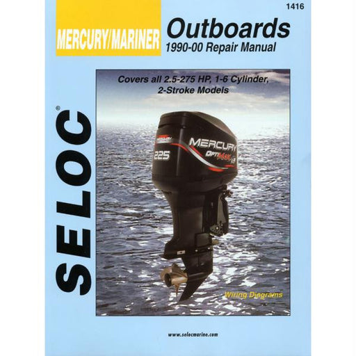 Seloc Service Manual - Mercury-Mariner - 2 Stroke - 1990-00