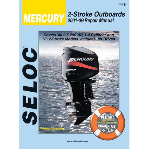 Seloc Service Manual - Mercury-Mariner - All 2 Strokes - 2001-09