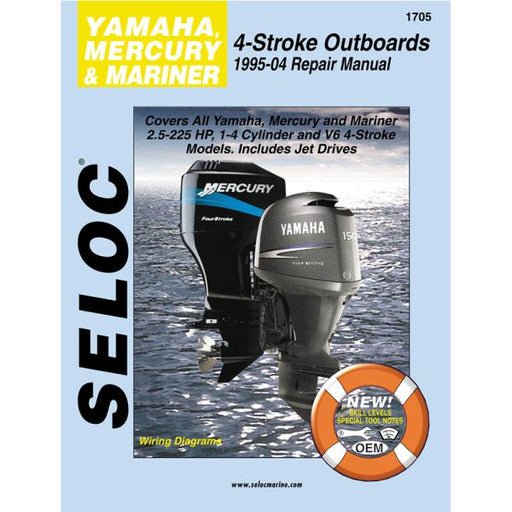 Seloc Service Manual - Yamaha-Mercury-Mariner - 4 Stroke - 1995-04