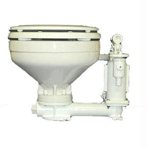 Raritan Standard Electric Toilet - White Marine-Size Bowl - 12V