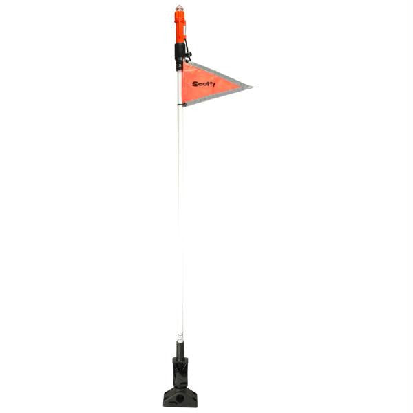 Scotty SEA-LIGHT w-Fold Down Pole & 241L Locking Side-Deck Mount