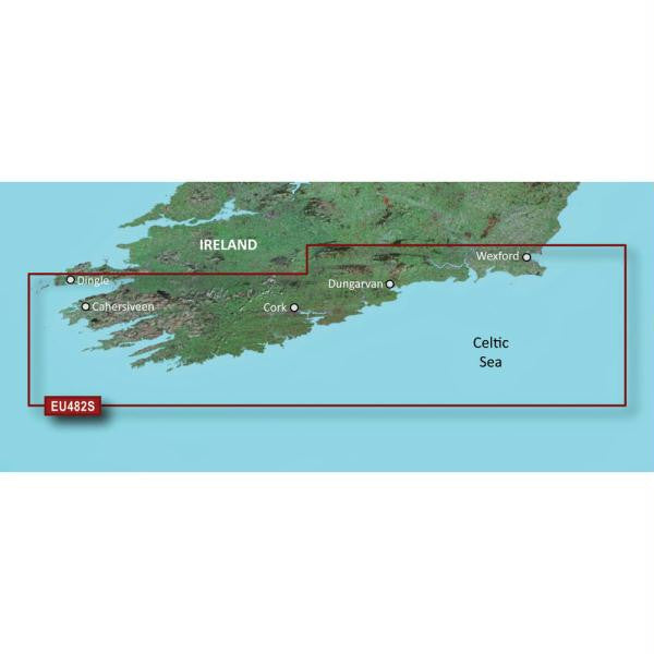Garmin BlueChart&reg; g2 - HXEU482S - Wexford To Dingle Bay - microSD&trade;-SD&trade;
