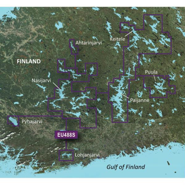 Garmin BlueChart&reg; g2 - HXEU488S - Keitele - Paijanne - Tampere - microSD&trade;-SD&trade;