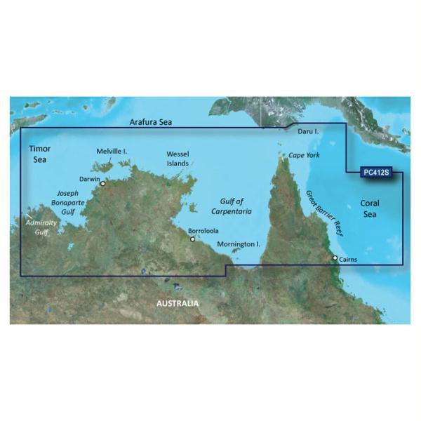 Garmin BlueChart&reg; g2 - HXPC412S - Admiralty Gulf Wa To Cairns - microSD&trade;-SD&trade;