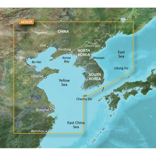 Garmin BlueChart&reg; g2 - HAE002R - Yellow Sea - microSD&trade;-SD&trade;