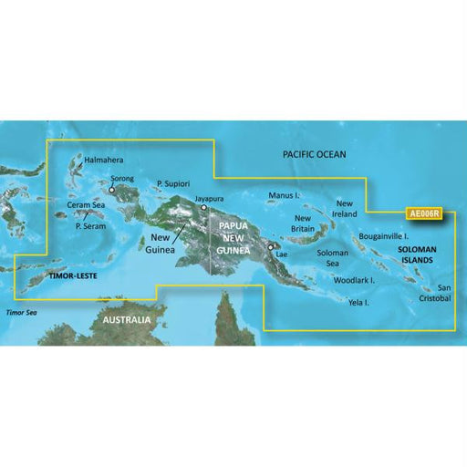 Garmin BlueChart&reg; g2 - HAE006R - Timor Leste-New Guinea - microSD&trade;-SD&trade;