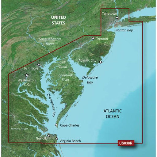 Garmin BlueChart&reg; g2 Vision&reg; - VUS038R - New York - Chesapeake - microSD&trade;-SD&trade;