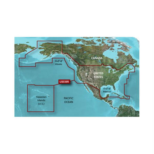 Garmin BlueChart&reg; g2 - HXUS039R - US All & Canadian West - microSD&trade;-SD&trade;