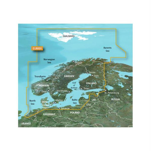 Garmin BlueChart&reg; G2 - HEU800X - Northern Europe - microSD&trade;-SD&trade;