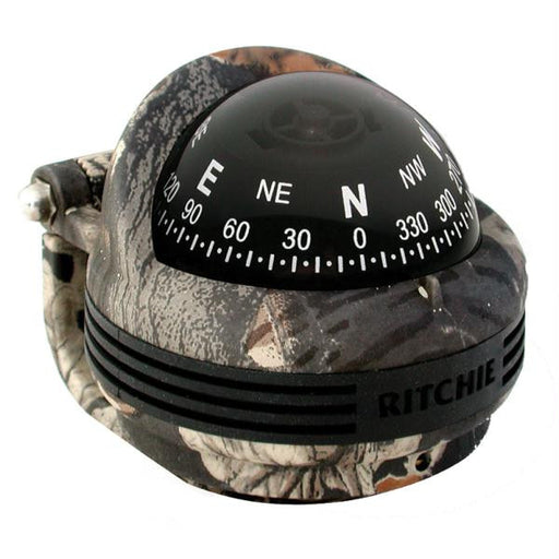 Ritchie TR-31B Trek Compass - Bracket Mount - Break-Up Camo