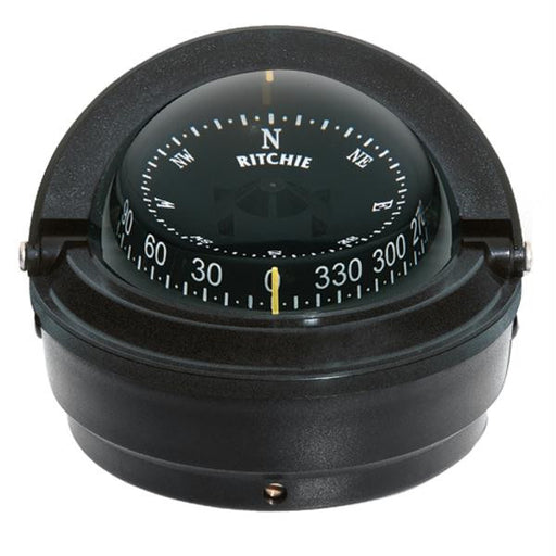 Ritchie S-87 Voyager Compass - Surface Mount - Black