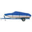 Dallas Manufacturing Co. Polyester Boat Cover C 16'-18.5' Fish & Ski and Pro-Style Bass Boats - Beam Width to 94&quot;