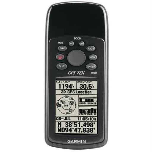 Garmin GPS 72H High-Sensitivity Handheld Floatable GPS