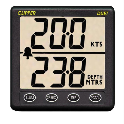 Clipper Duet Instrument Depth Speed Log w-Transducer