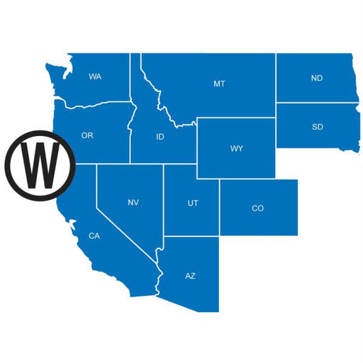 Navionics HotMaps Premium Lake Maps - West - microSD-SD