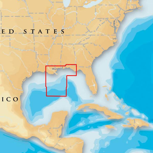 Navionics Platinum Plus - Gulf of Mexico Central - microSD-SD