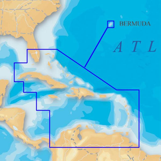 Navionics Platinum Caribbean - microSD-SD