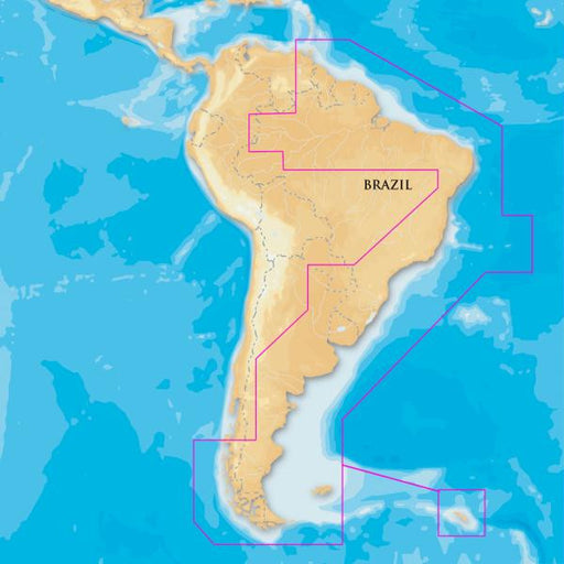 Navionics Platinum - South America East - microSD-SD