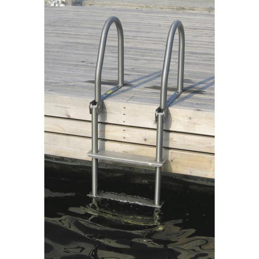 Dock Edge Stainless Steel Flip Up Ladder - 3 Step