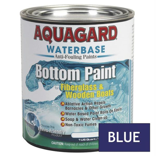 Aquagard Waterbased Anti-Fouling Bottom Paint - 1Qt - Blue