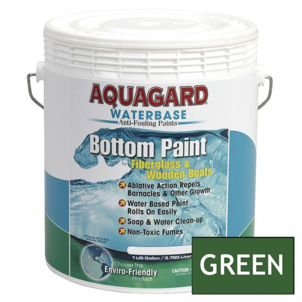 Aquagard Waterbased Anti-Fouling Bottom Paint - 1Gal - Green