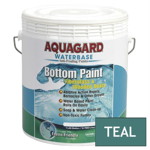 Aquagard Waterbased Anti-Fouling Bottom Paint - 1Gal - Teal