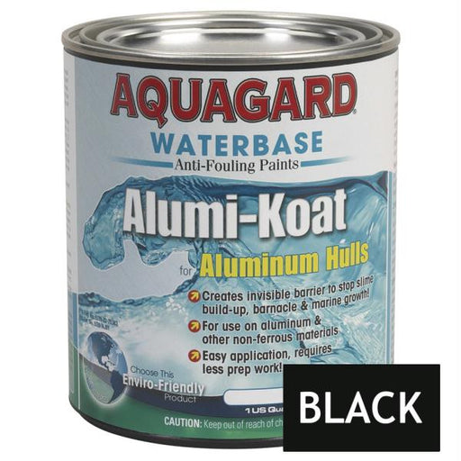 Aquagard II Alumi-Koat Anti-Fouling Waterbased - 1Qt - Black