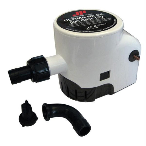 Johnson Pump Ultima Bilge 600 GPH 3-4&quot; Hose Dura Ports