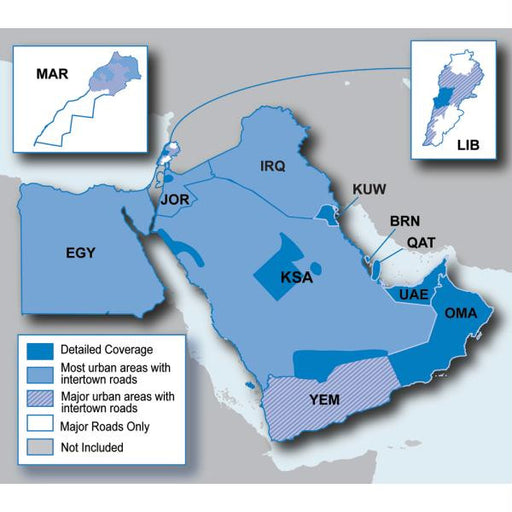 Garmin City Navigator&reg; - Middle East & Northern Africa NT - microSD&trade;-SD&trade;