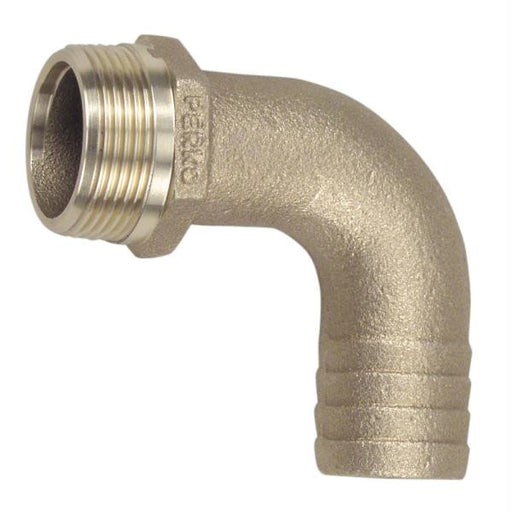 Perko 3-4&quot; Pipe To Hose Adapter 90 Degree Bronze MADE IN THE USA