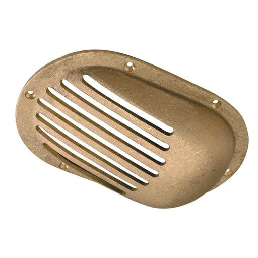 Perko 6-1-4&quot; x 4-1-4&quot; Scoop Strainer Bronze MADE IN THE USA