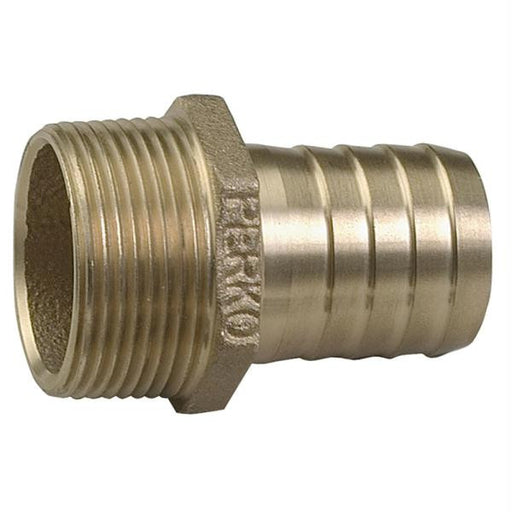 Perko 3-4&quot; Pipe to Hose Adapter Straight Bronze MADE IN THE USA