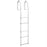 Dock Edge Fixed 5 Step Ladder Bight White Galvalume