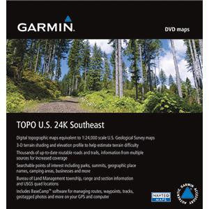 Garmin TOPO US 24K - Southeast - DVD