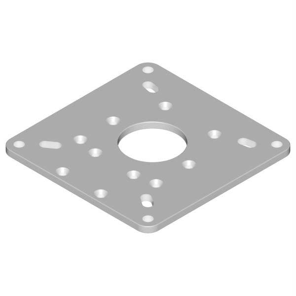 Edson Vision Series Mounting Plate - Furuno 15-24&quot; Dome & Sitex 2KW-4KW Dome