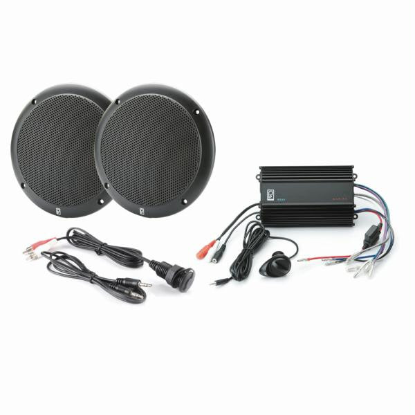 PolyPlanar MP3-KIT4-B MP3 Input-MA4055B-ME-60 Kit - Black