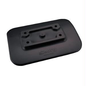 Scotty 341-BK Glue-On Mount Pad f-Inflatable Boats - Black