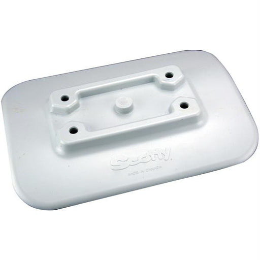 Scotty 341-GR Glue-On Mount Pad f-Inflatable Boats - Gray