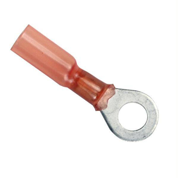 Ancor 22-18 Gauge - #8 Heat Shrink Ring Terminal - 100-Pack