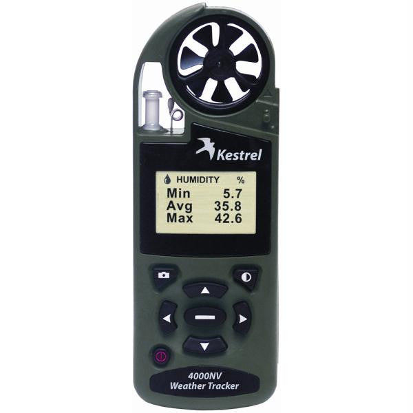 Kestrel 4000 Pocket Weather Meter - Olive Drab Night Vision