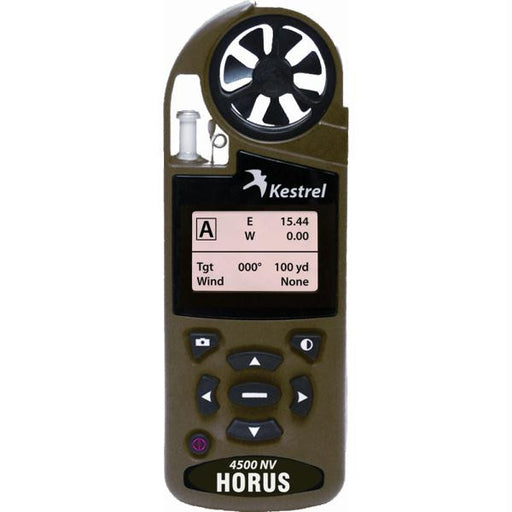 Kestrel 4500 Pocket Weather Meter w-HORUS Ballistics Software - Desert Tan Night Vision