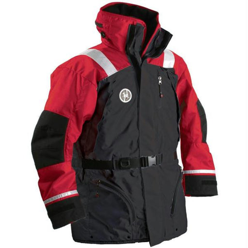 First Watch AC-1100 Flotation Coat - Red-Black - Medium