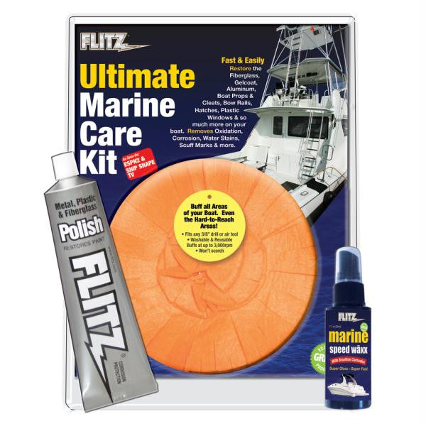 Flitz Ultimate Marine Care Kit