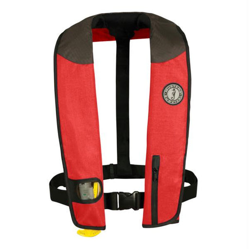 Mustang Deluxe Adult Inflatable - Manual - Universal - Red-Black-Carbon