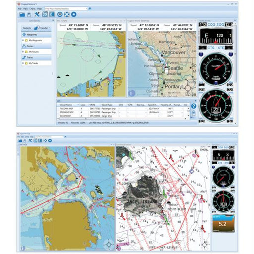 Fugawi Marine 5 PC Navigation Software